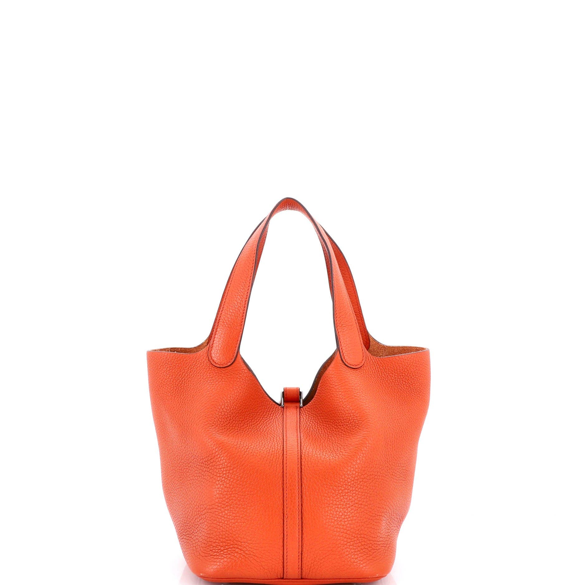 Pre-Owned Hermes Picotin Lock Bag Clemence MM, Alternate, color, 