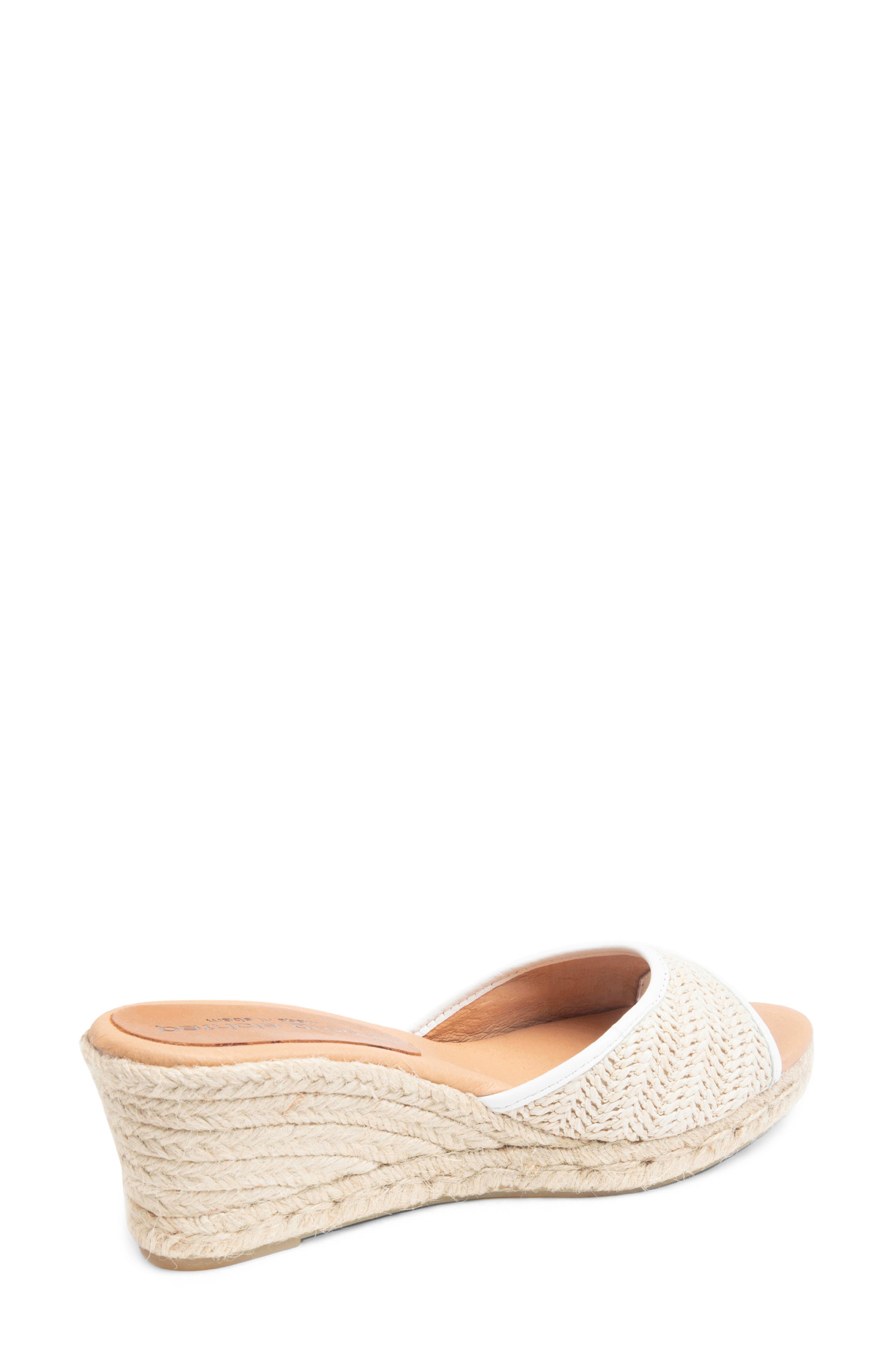 patricia green Sienna Raffia Espadrille Wedge Sandal, Alternate, color, 