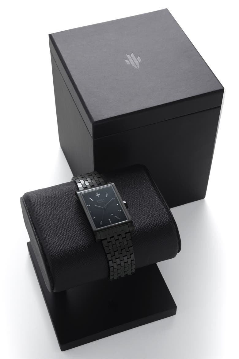 Black Diamond Swiss Automatic Watch, Alternate, color, Black