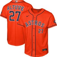 Nike Youth Nike Jose Altuve Orange Houston Astros Alternate Stadium Jersey