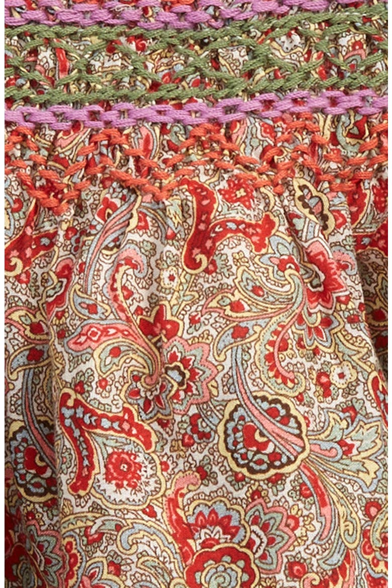 Kids' Smocked Waist Skirt, Alternate, color, PRINT