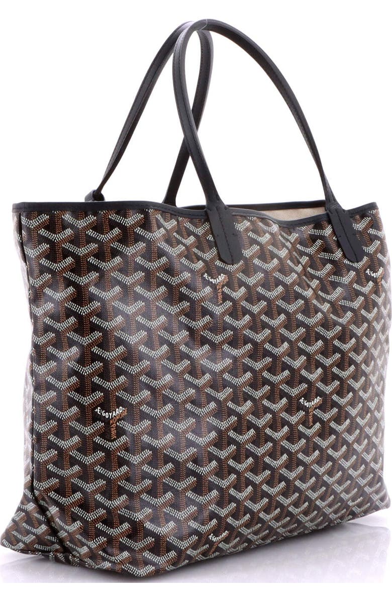 Pre-Owned Goyard Saint Louis Tote Coated Canvas PM, Alternate, color, Black