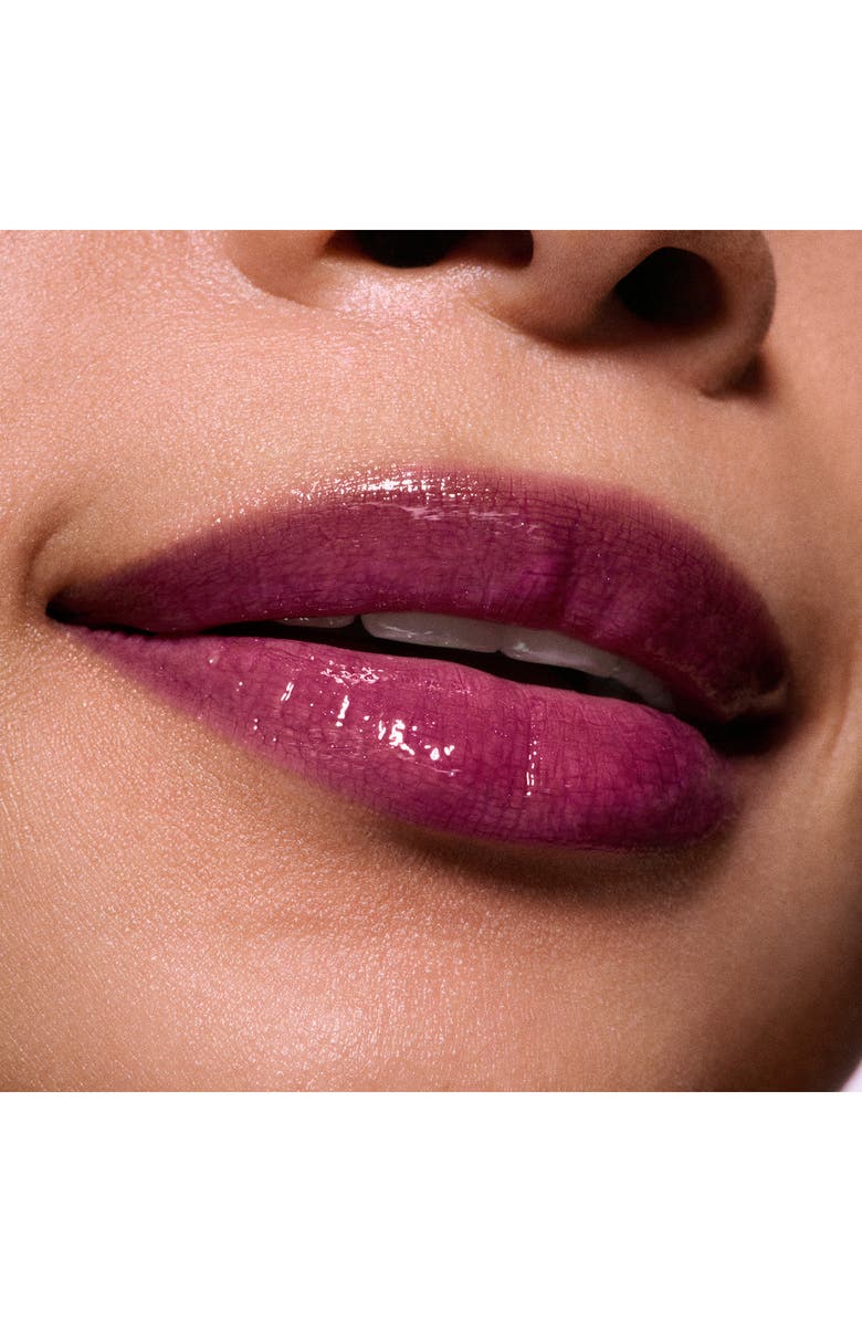 MAC Cosmetics Lipglass Airshine Lip Gloss, Alternate, color, Uv Nightmoth