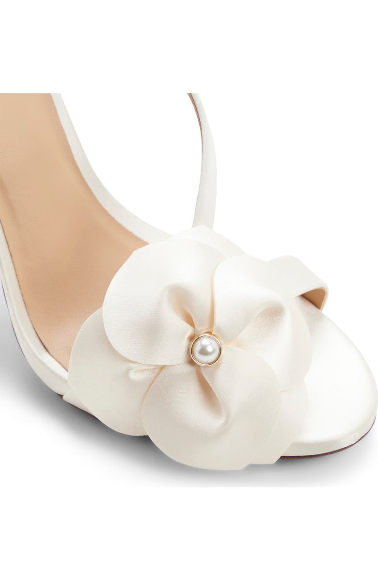Ted Baker London Violet Floral Slingback Sandal, Alternate, color, White/Bone