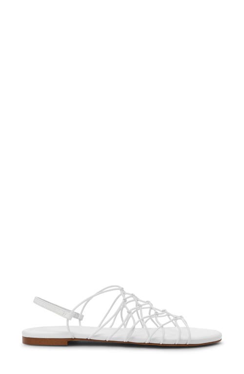 Steve Madden Libra Slingback Sandal In White