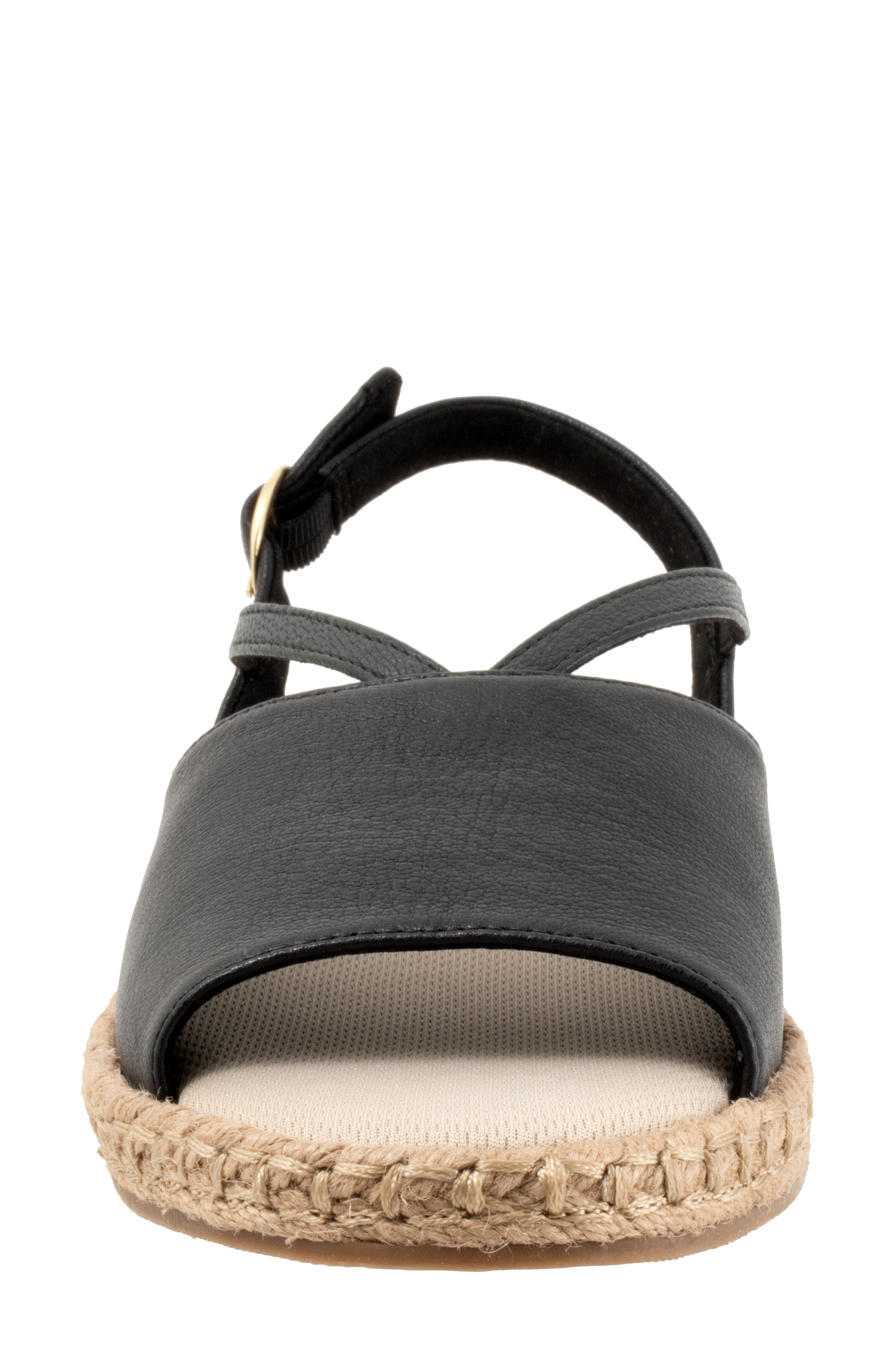 Trotters Pepper Slingback Espadrille Sandal, Alternate, color, Black