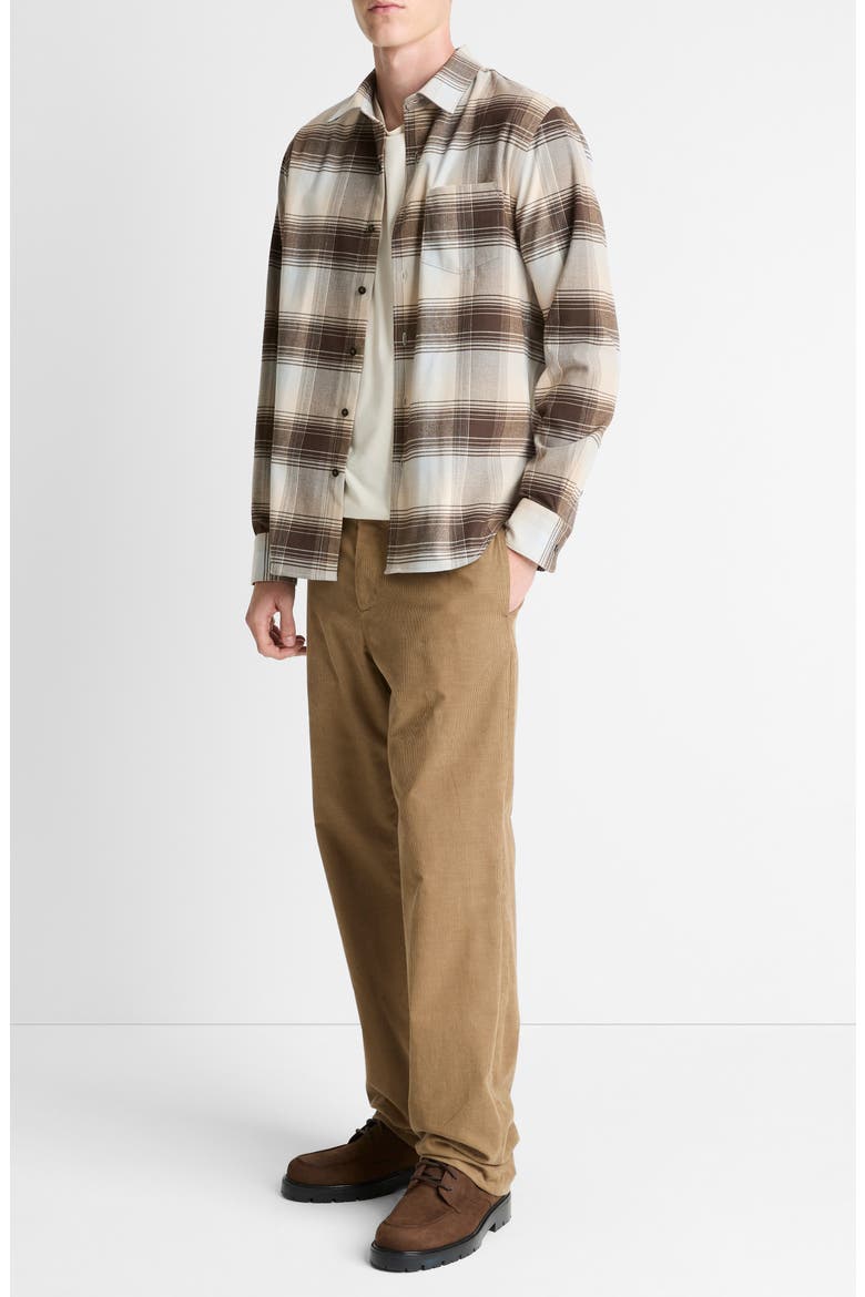 Missoula Gradient Check Button-Up Shirt, Alternate, color, WHITECAP COMBO