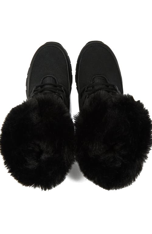 Lands' End Wide Width Expedition Trail Waterproof Lace Up Snow Boots In Multi