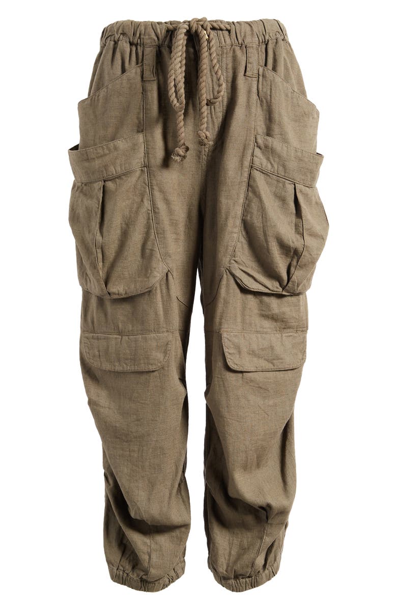 Free People Rock And Crop It Cargo Pants, Alternate, color, 