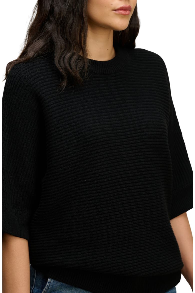 Dolman Sleeve Sweater, Alternate, color, BLACK