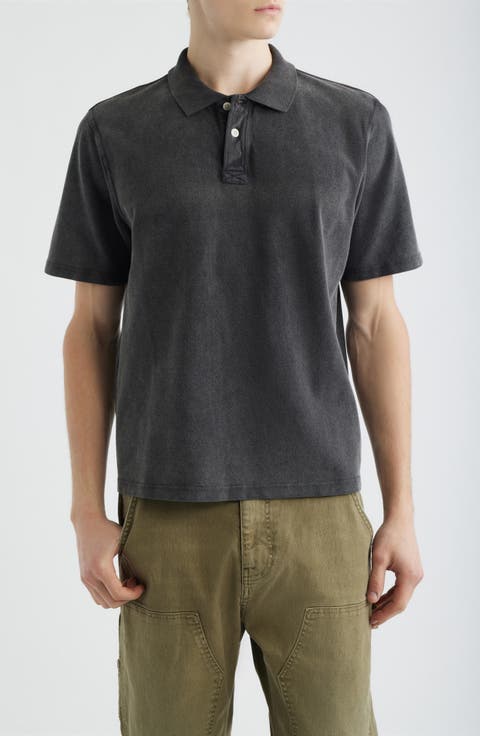 Brushed Cotton Piqué Polo