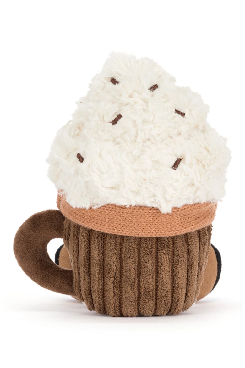 Amuseables Scarffles Hot Chocolate, Alternate, color, BROWN