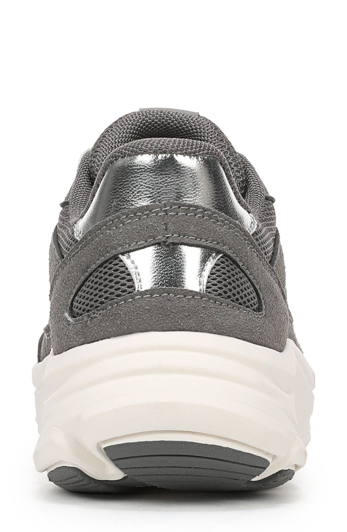 Devine Sneaker, Alternate, color, GRANITE GREY MESH/ FAUX SUEDE