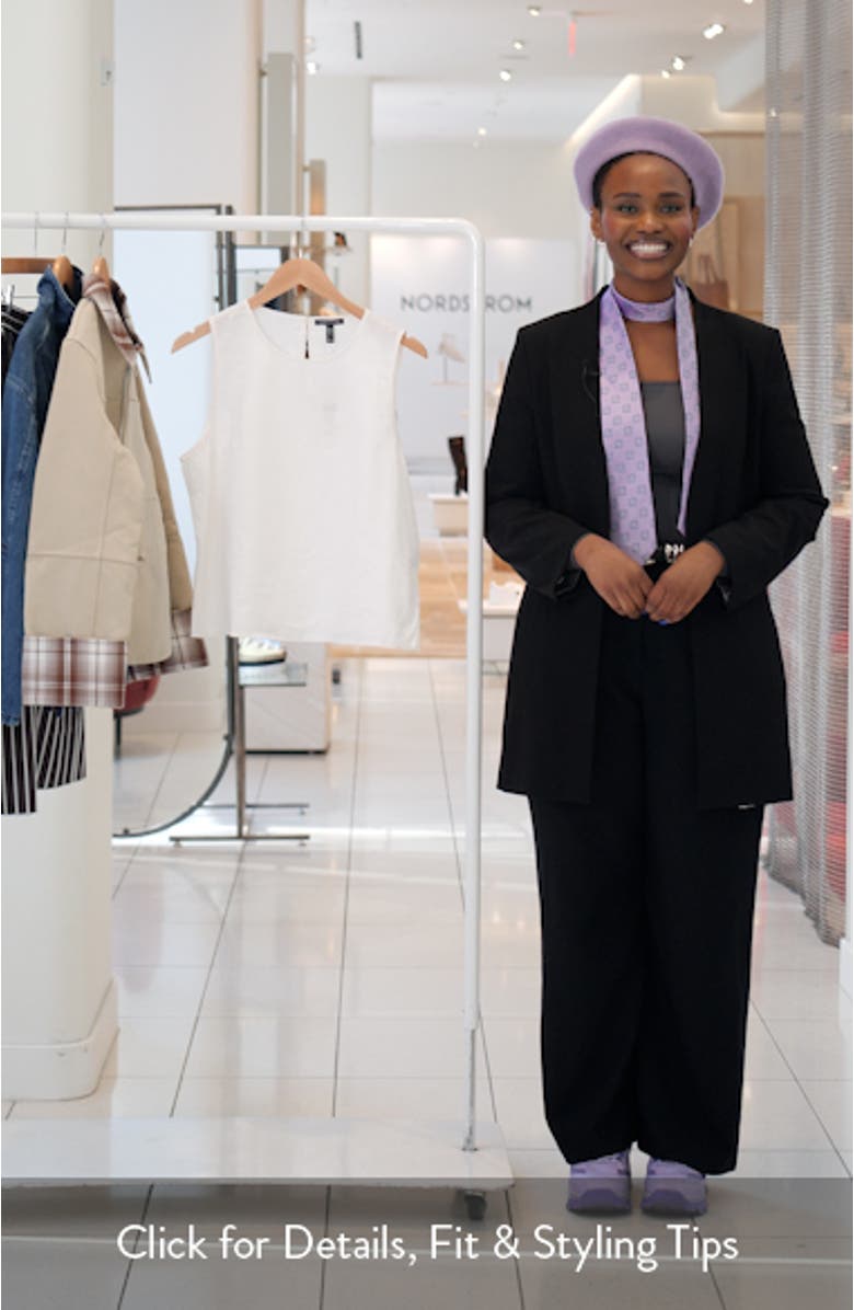 Organic Linen Shell, sales video thumbnail