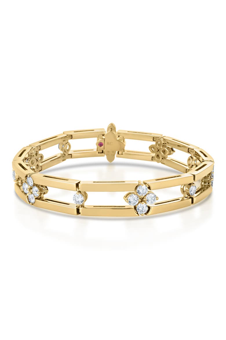 Love in Verona Diamond Bracelet, Main, color, YELLOW GOLD