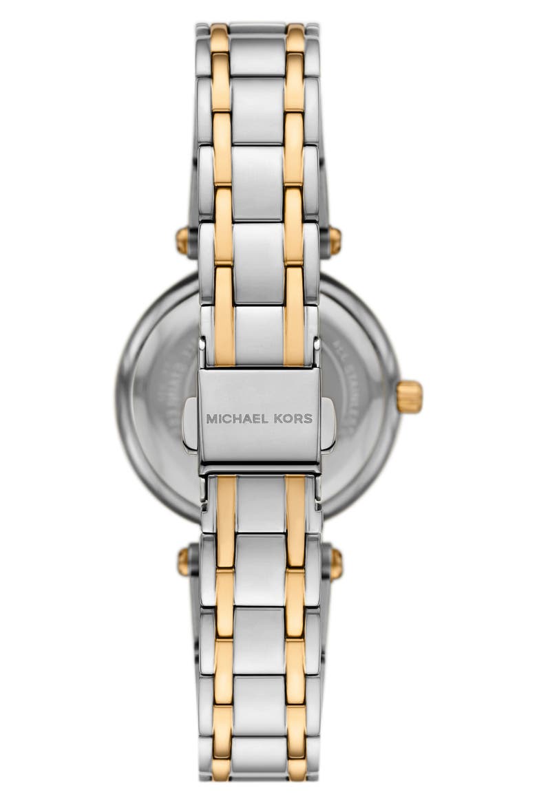 Laney Two-Tone Quartz Bracelet Watch, 30mm, Alternate, color, GOLD, SILVER
