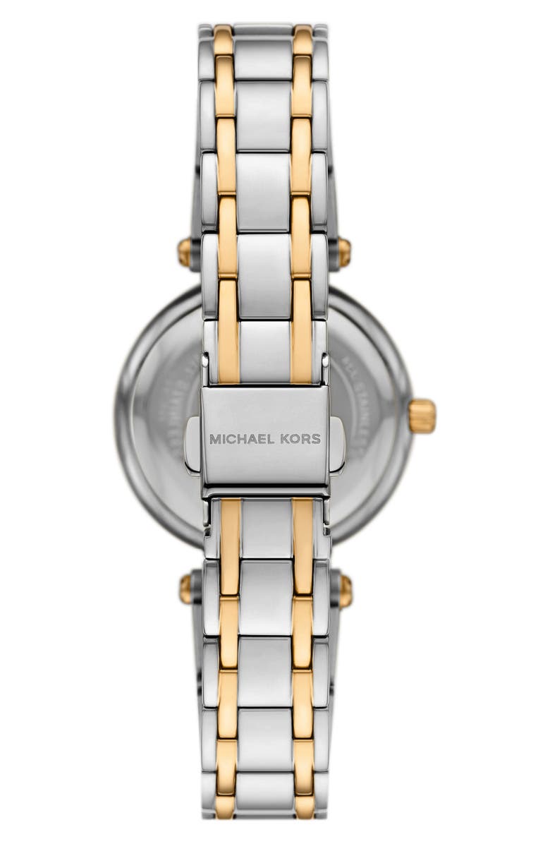 MICHAEL Michael Kors Laney Two-Tone Quartz Bracelet Watch, 30mm, Alternate, color, Gold, Silver