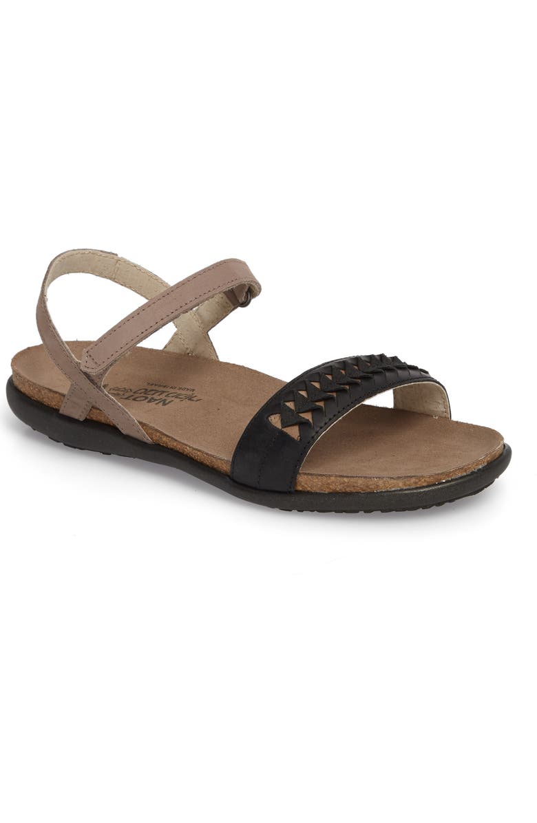 Naot Marble Sandal, Main, color,