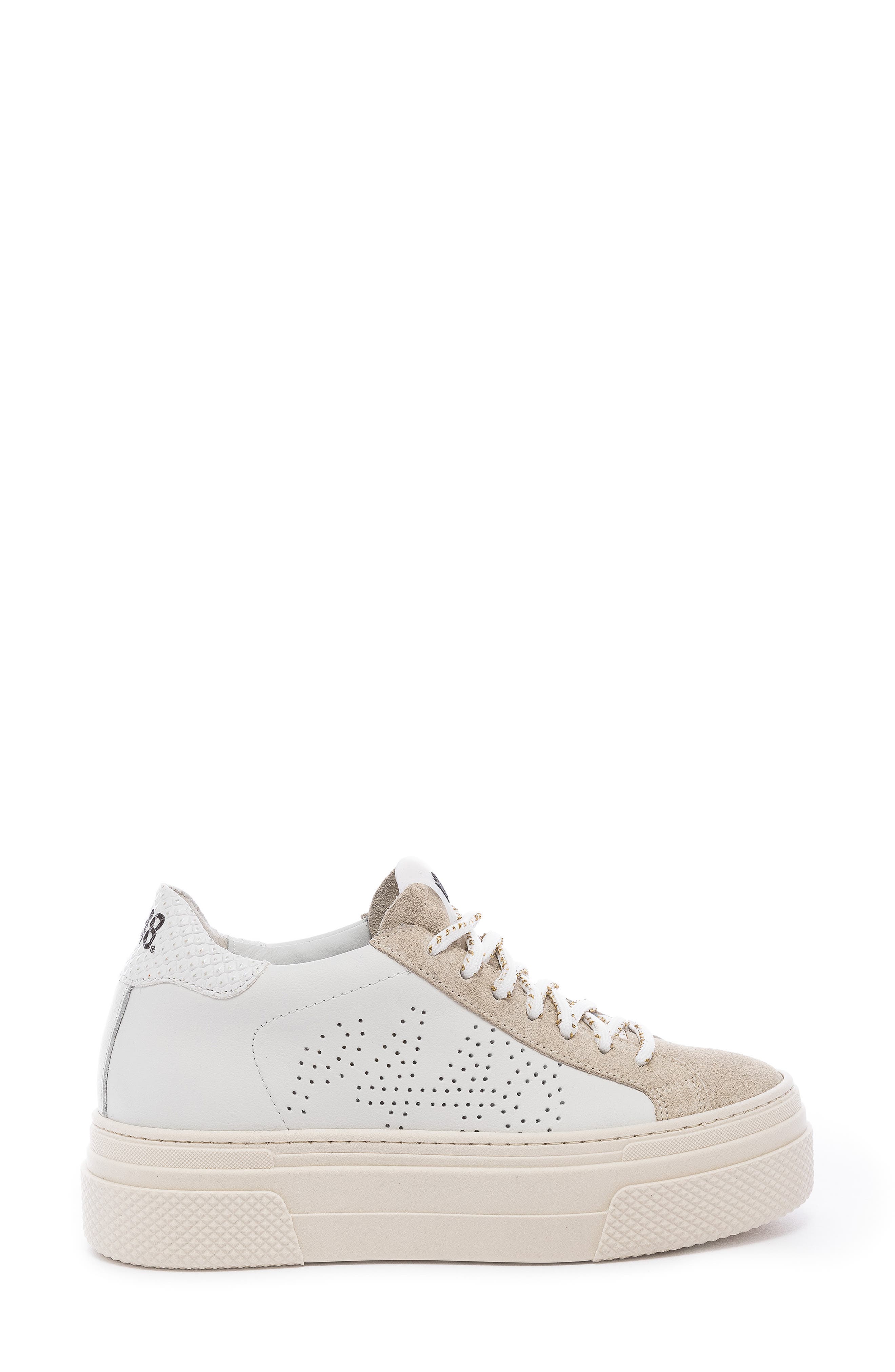 P448 Thea High Top Sneaker, Alternate, color, Beige