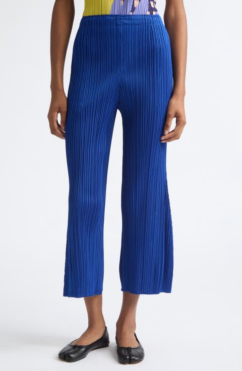 Monthly Colors July Pleated Pants