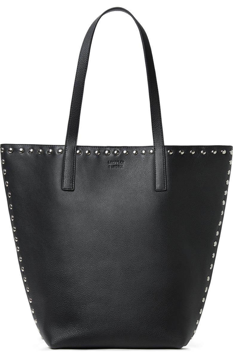 Loeffler Randall Walker Tote, Main, color, Black/ Silver