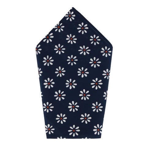 Mary's Rose Daisy Cotton Handkerchief (Single)