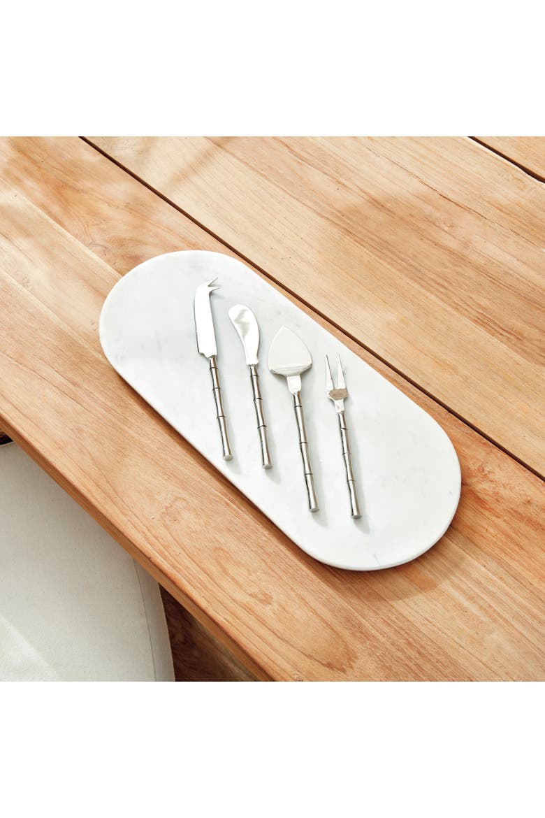 Grove Cocktail Accessories Set of 4, Alternate, color, Silver