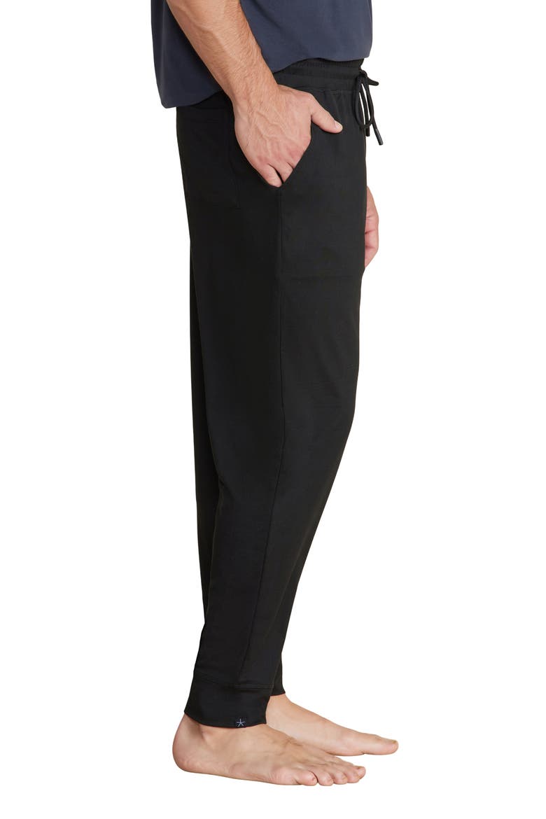 Butterchic Knit Heavy Joggers, Alternate, color, BLACK