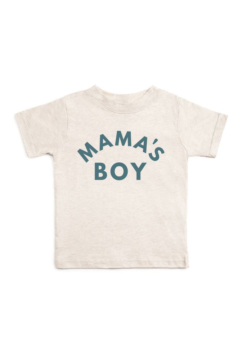 Mama's Boy Short Sleeve T-Shirt, Main, color, Natural Heather