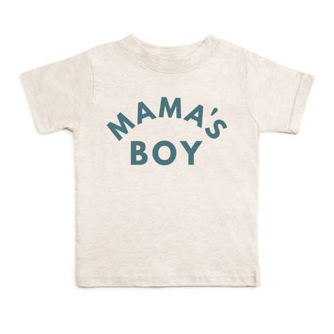 Mama's Boy Short Sleeve T-Shirt (Baby, Toddler & Little Kid)