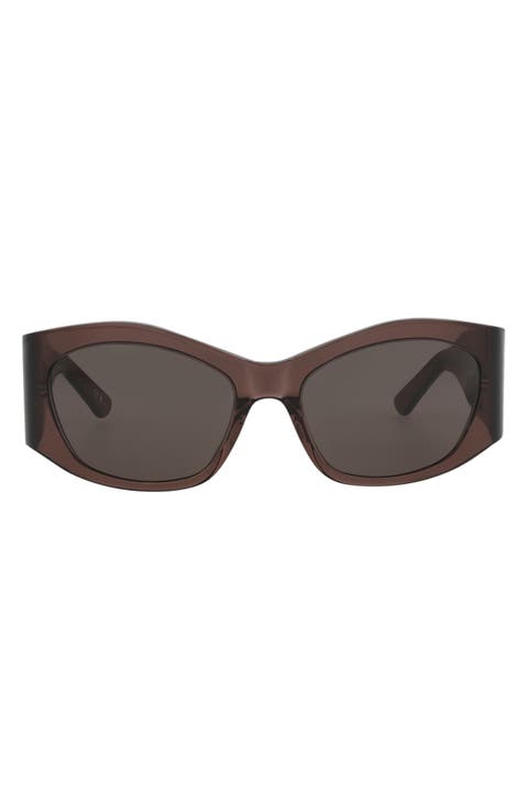 56mm Square Sunglasses
