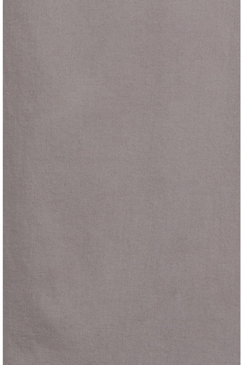 Trim Fit Stretch Chambray Button-Down Shirt, Alternate, color, GREY TORNADO