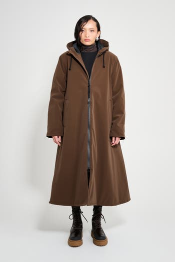 Stutterheim Mosebacke Long Matte Winter Coat | Nordstrom