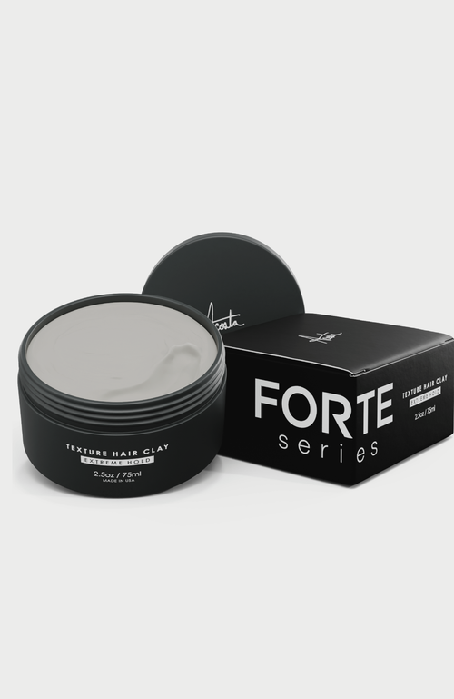 Forte Series Texture Clay Extreme Hold In Black