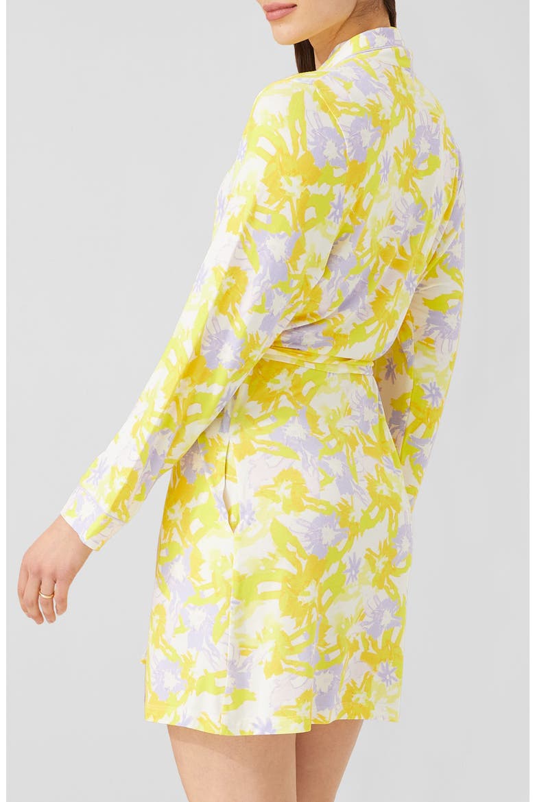 Joey Print Robe, Alternate, color, PAINTERLY PETALS