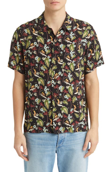 Lloyd Floral Short Sleeve Button-Up Camp Shirt