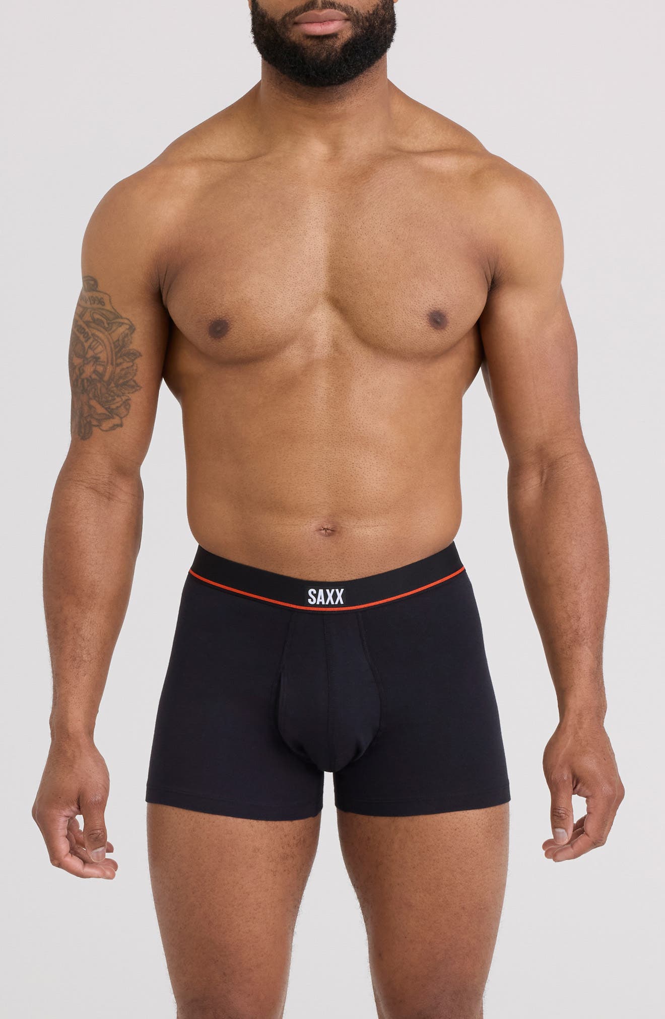 Relaxed Fit Cotton Stretch Trunks