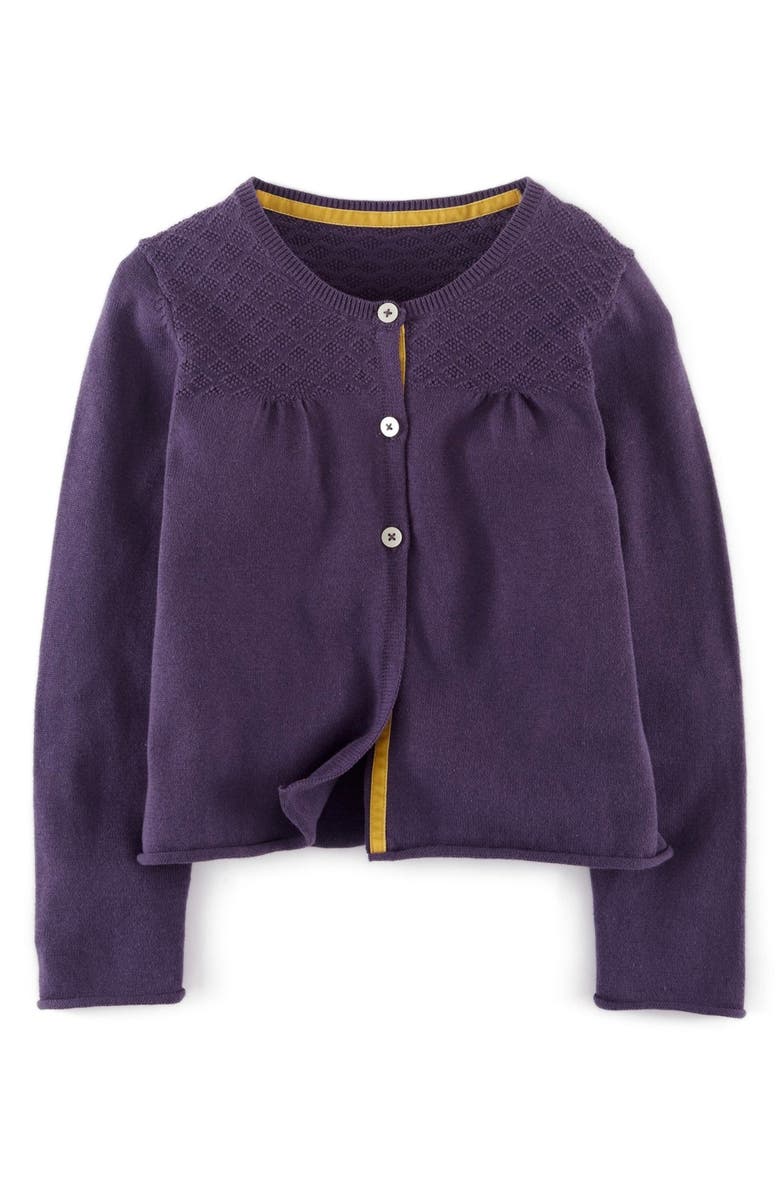 Mini Boden Everyday Cardigan, Main, color, 