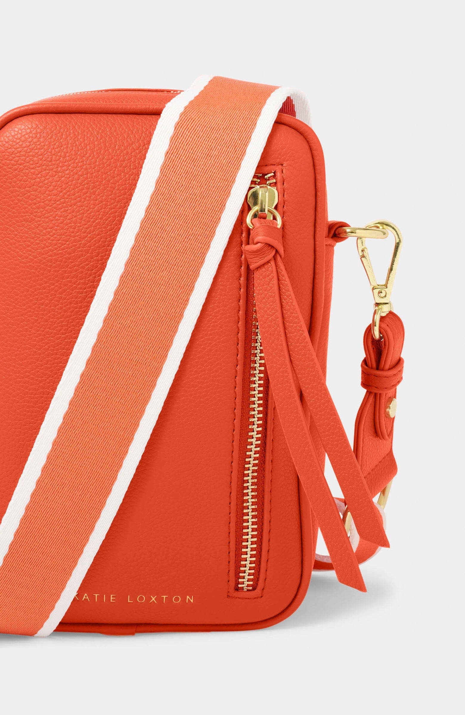 Hallie Small Crossbody Bag, Alternate, color, Deep Orange