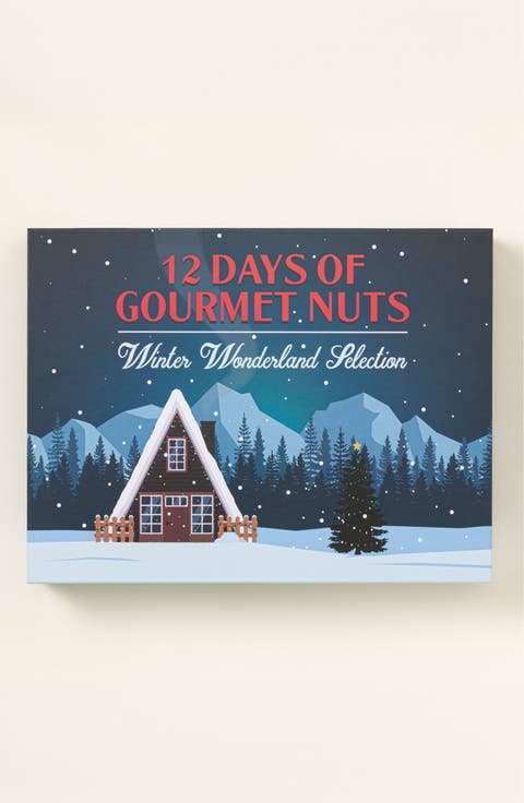 12 Days of Gourmet Nuts by Sugar Plum Chocolates