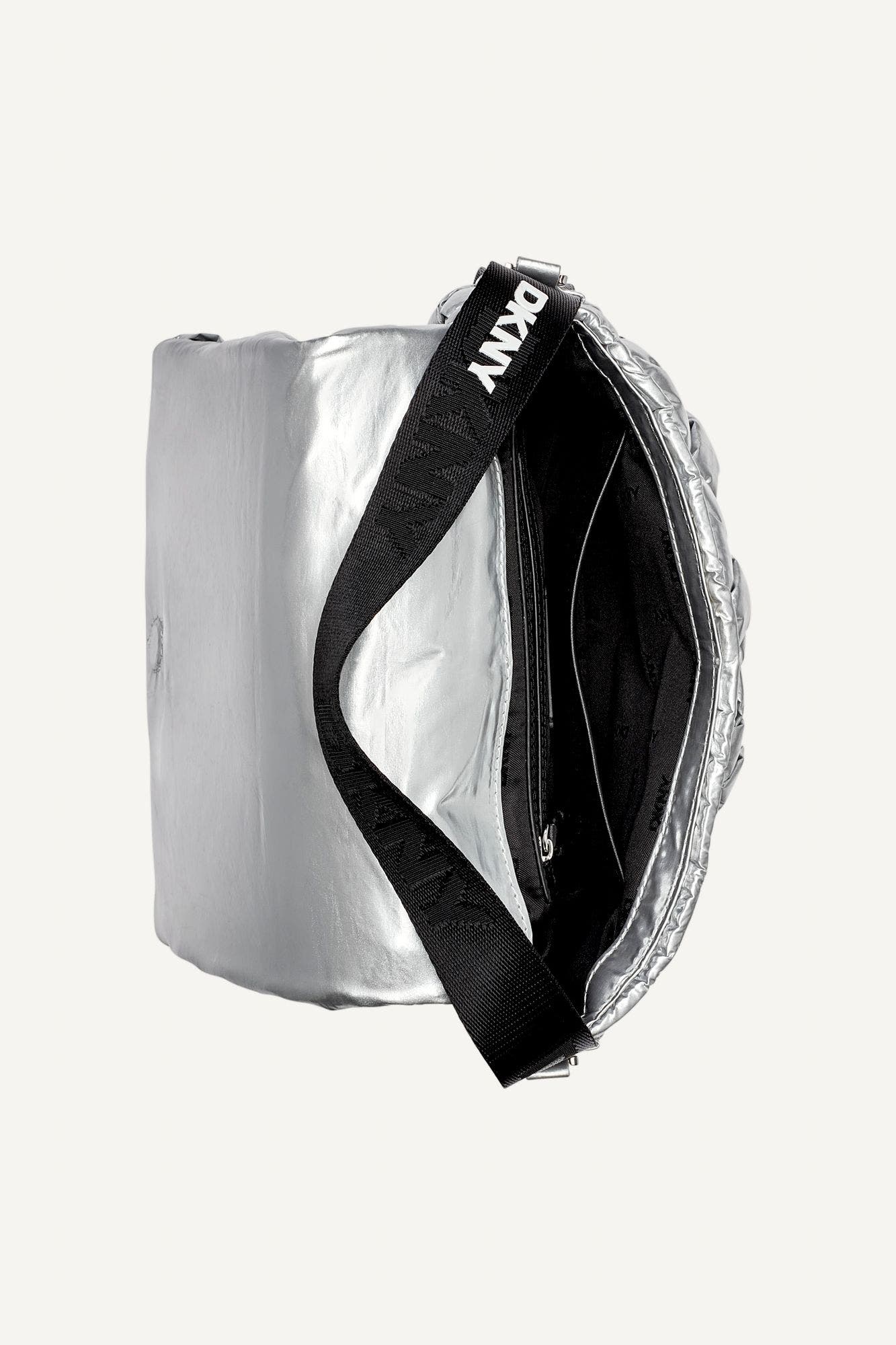 Nadia Flap Shoulder Bag, Alternate, color, Silver
