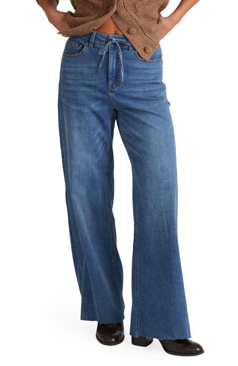 Rhiannon High Waist Drawstring Bootcut Jeans