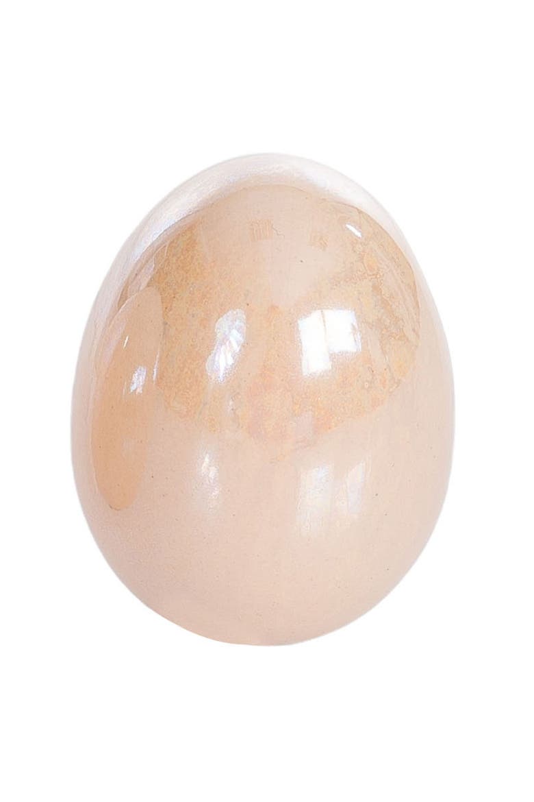 Easter Eggs Set of 3 Small Decorative Figurines 2.5", Alternate, color, Brown