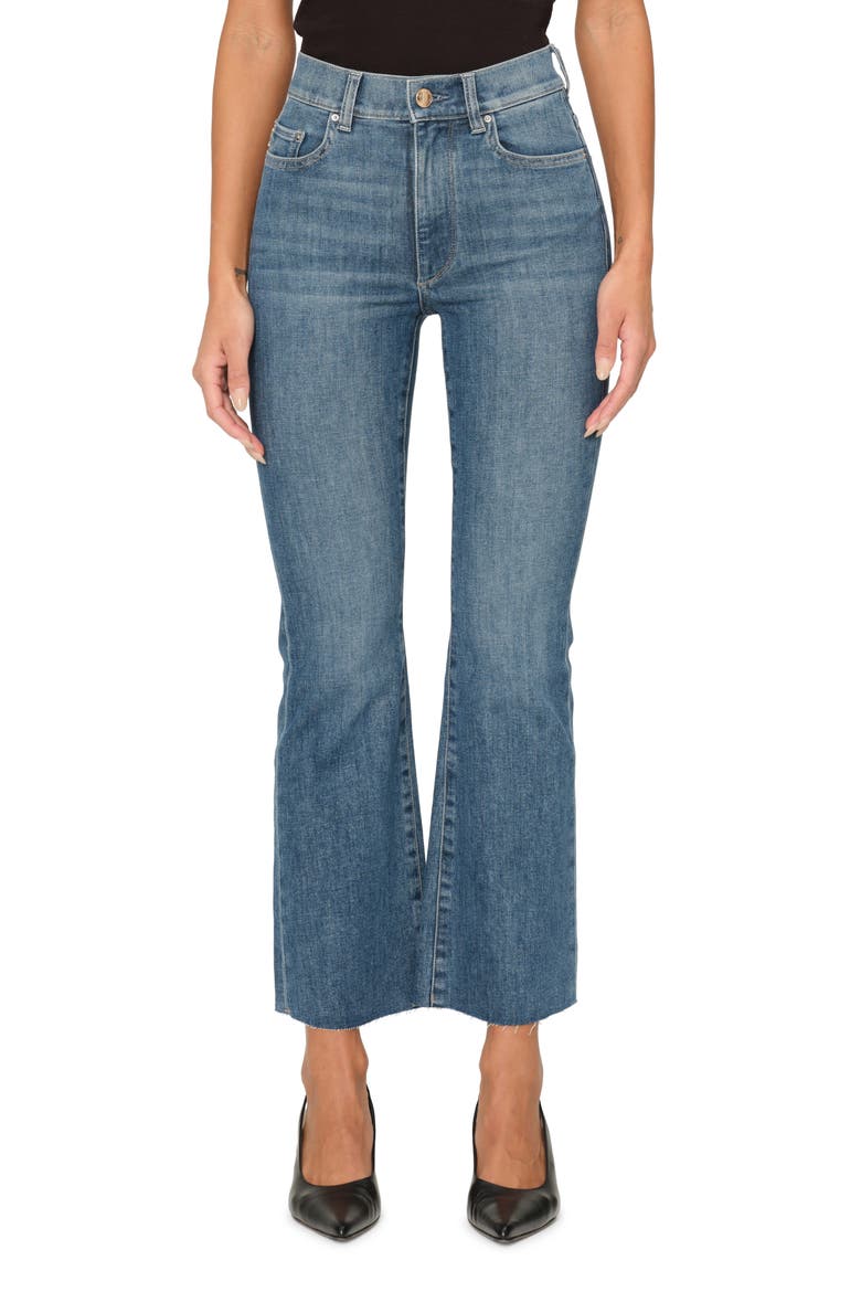 Bridget Instasculpt Raw Hem Ankle Bootcut Jeans, Main, color, SEA HARBOR ULTIMATE