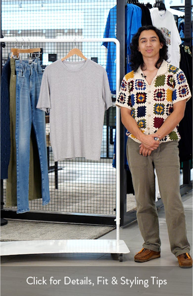 Wesley Crewneck T-Shirt, sales video thumbnail