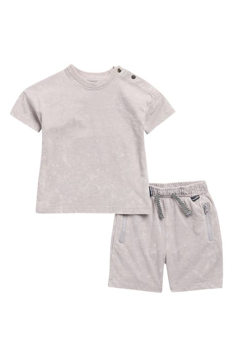 Acid Wash T-Shirt & Shorts Set (Baby)
