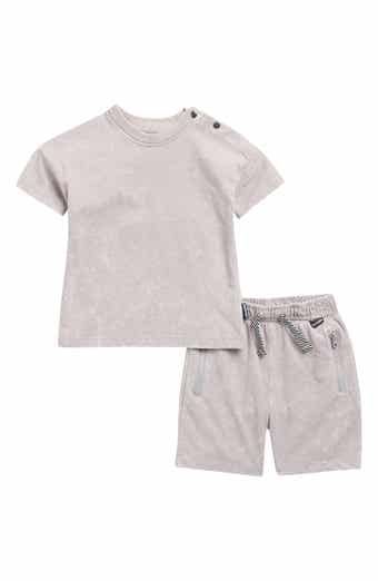 Volcom Acid Wash T-Shirt & Shorts Set