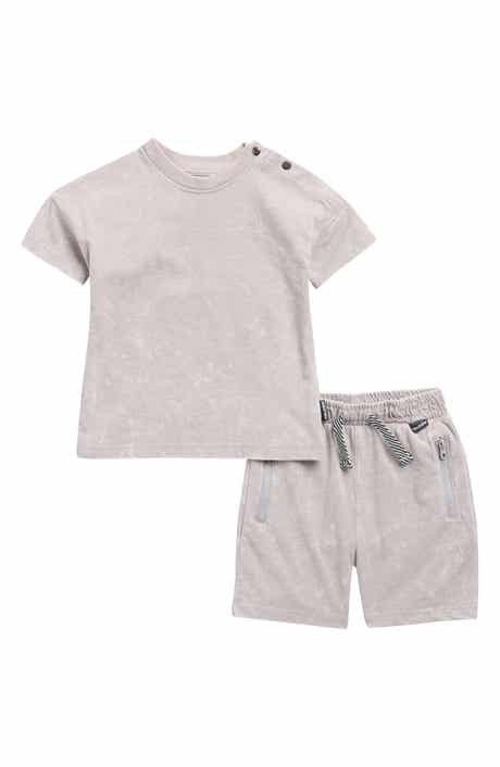 Volcom Acid Wash T-Shirt & Shorts Set
