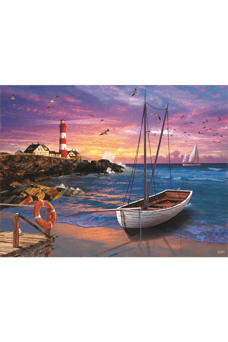 Cozy Cove 500 piece Jigsaw Puzzle for Adults, Alternate, color, Multicolor