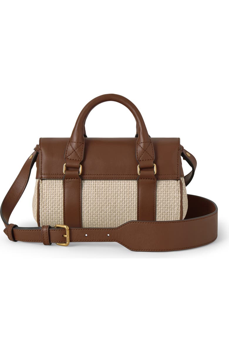 Mulberry Mini Bayswater, Alternate, color, Ecru-Bright Oak
